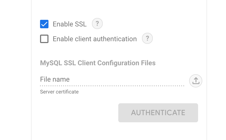 Конфигурация подключения Looker Studio с настройками SSL ClickHouse Cloud